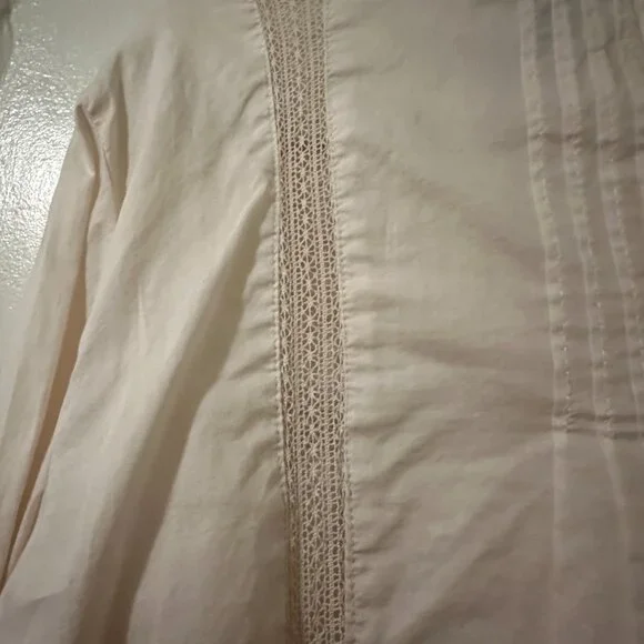 J.Crew Embroidered Cotton Blouse – Size 2 - Picture 7 of 16